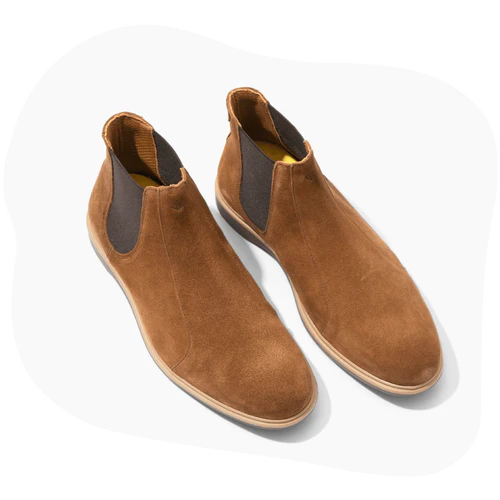 Grizzly suede Chelsea boots from Amberjack