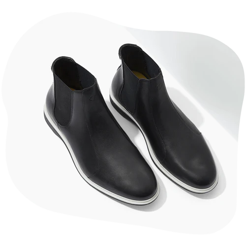 The Chelsea onyx men’s dress shoes from Amberjack