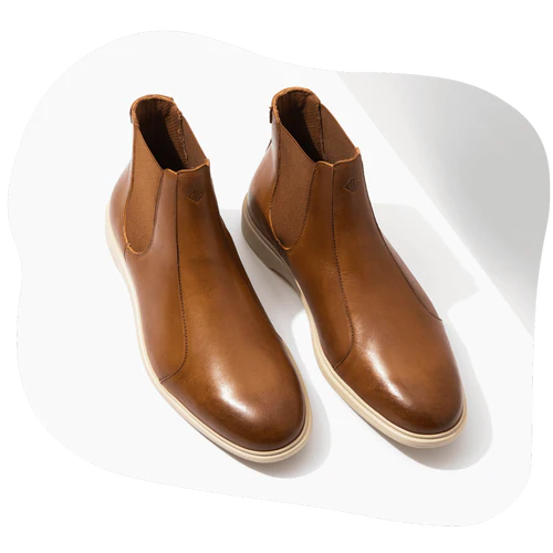 The Chelsea Honey & Cream men’s Chelsea boots from Amberjack