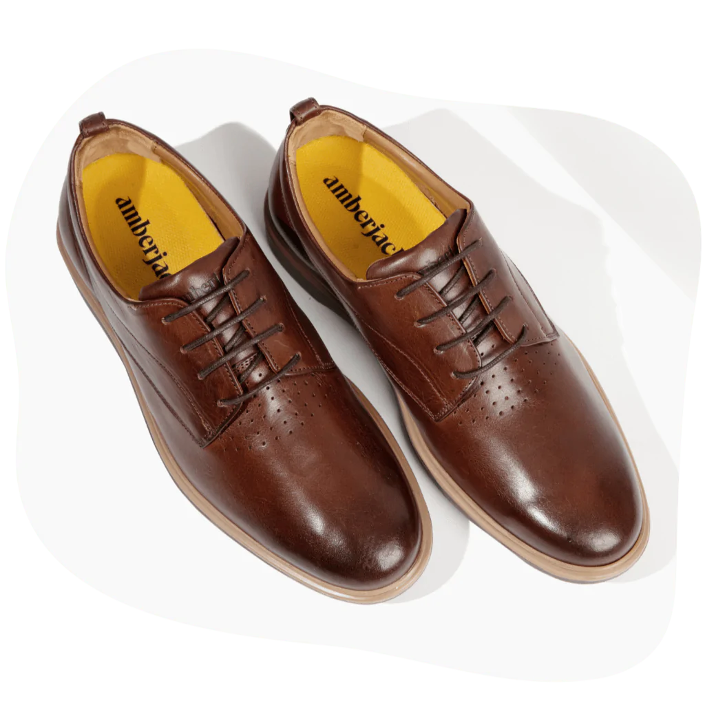 The Original chestnut men’s dress shoes from Amberjack