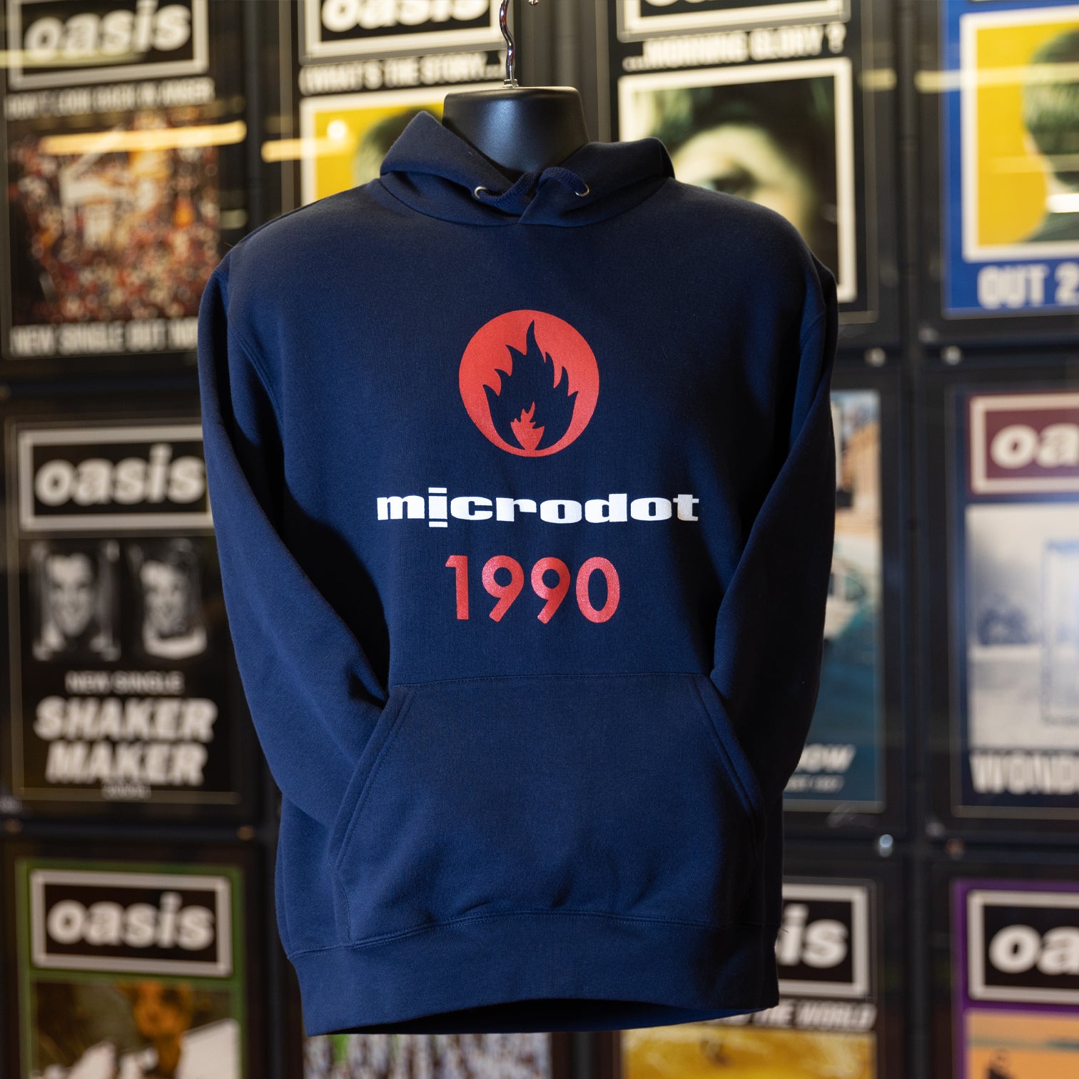 Microdot 'Flame 1990' Hoody