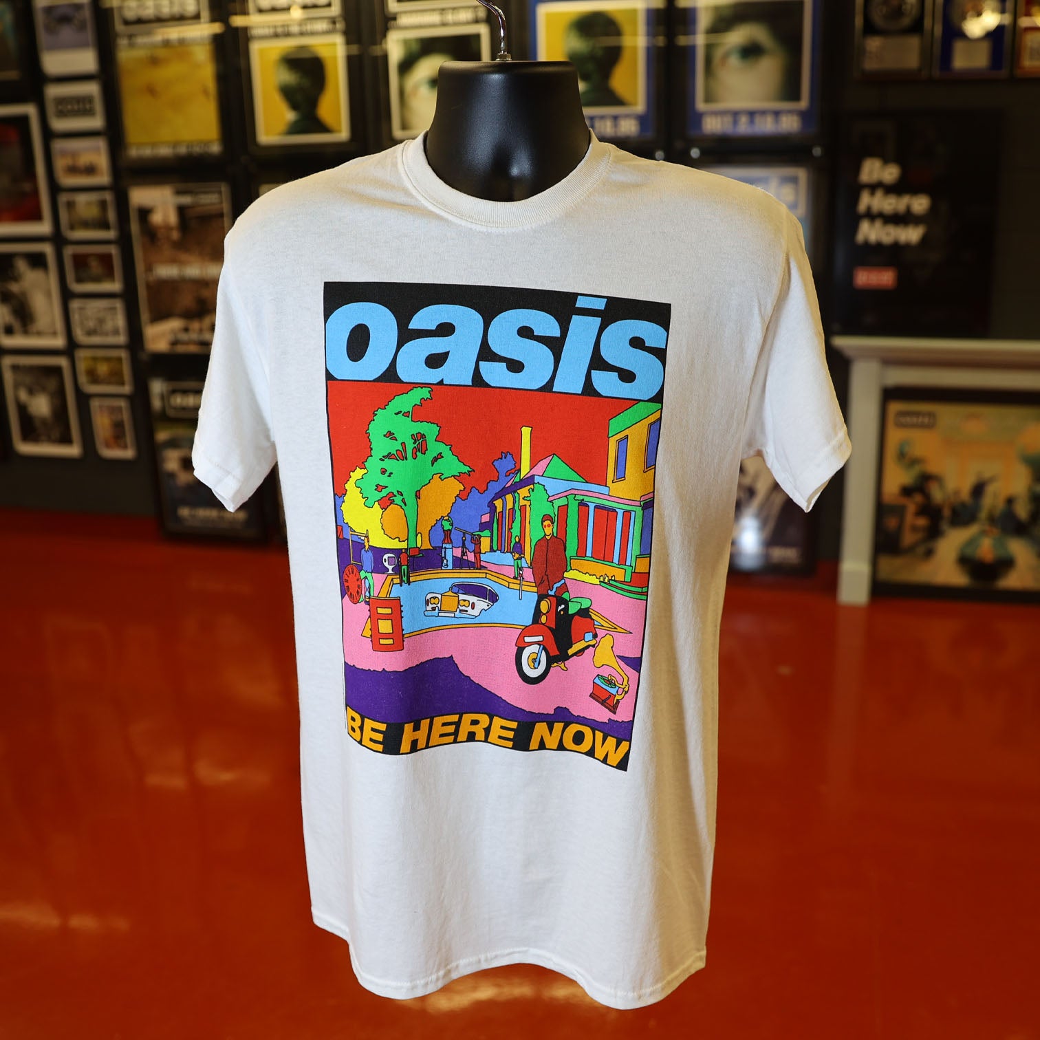 OASIS 1997s BE HERE NOW vintage T-shirts-