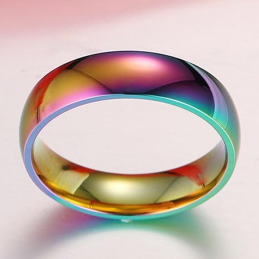 Multichrome Rainbow Ring The Rainbow Locker