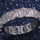 AA Full Diamond Ring with Irregular Zirconia - Urunigi.com