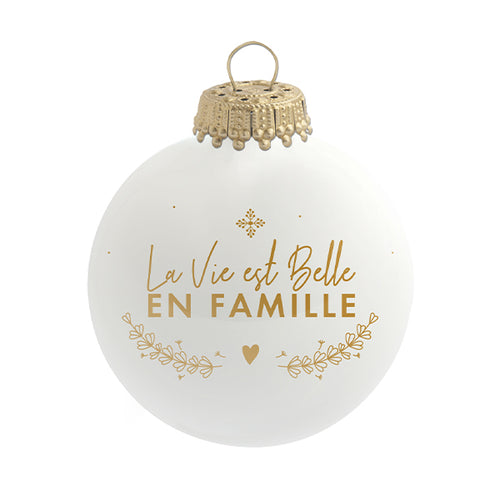 Boule de Noël bébé ange