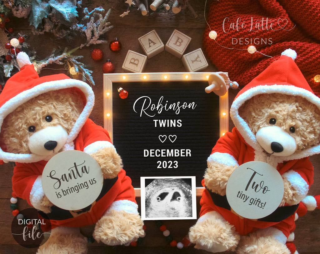 Editable Pregnancy Announcement Social Media, Keeping a Little