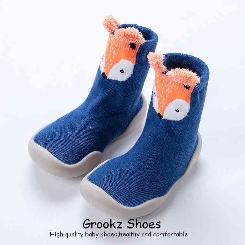 spreiding Onaangenaam uitlokken Premium Baby Sock Shoes - Blue Fox – Grookz Shoes