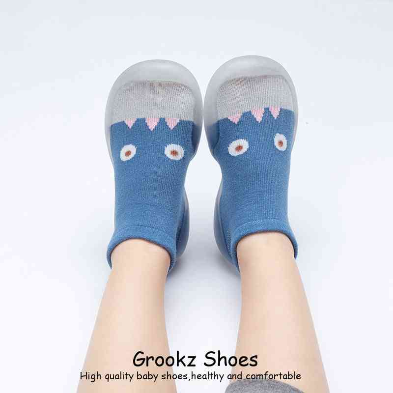 Monster Baby Sock Shoes - Ocean Blue – Grookz Shoes