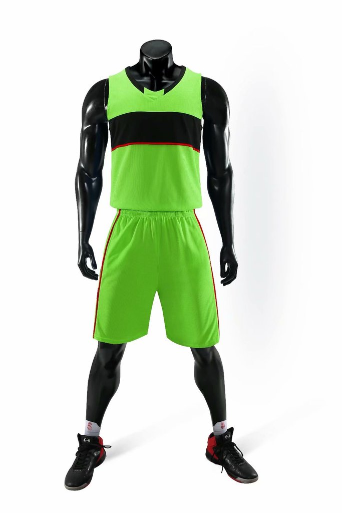 neon green basketball jersey