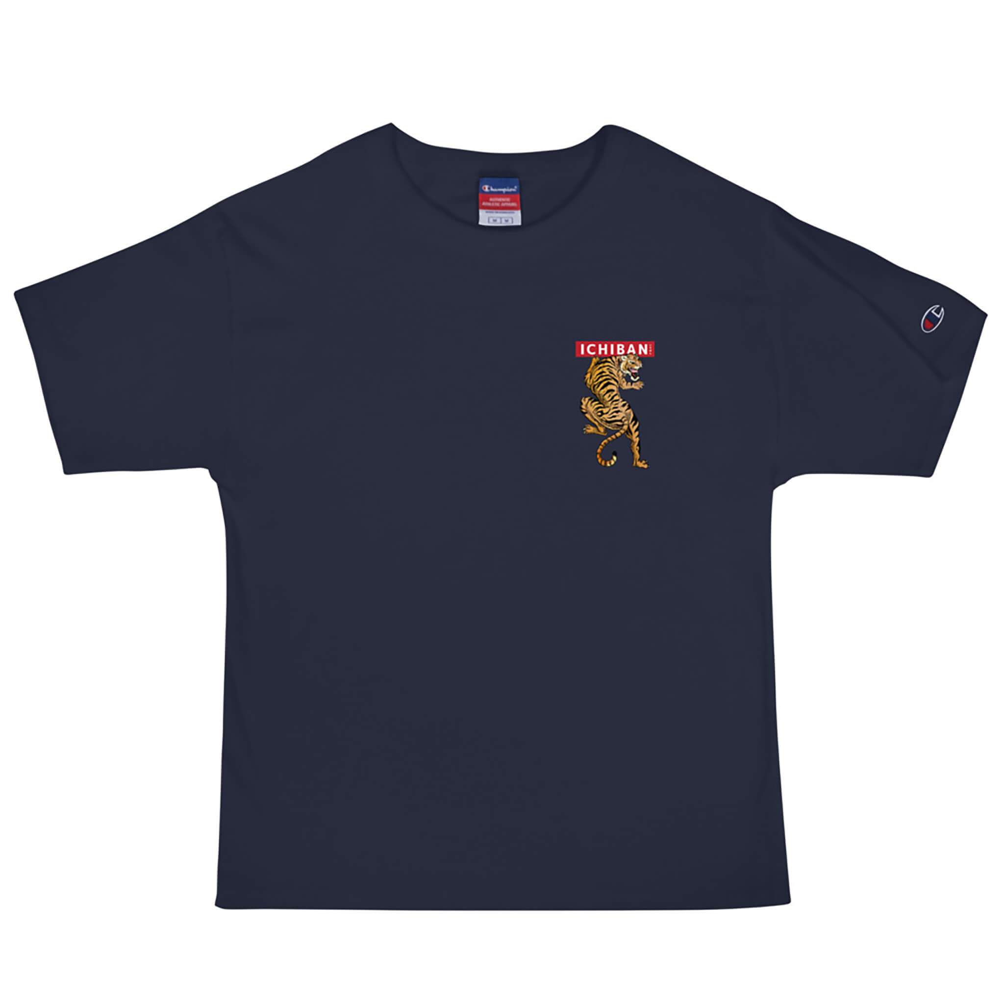 champion shirt with tiger