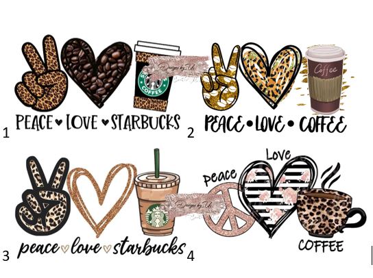 Free Free 294 Peace Love Starbucks Svg Free SVG PNG EPS DXF File