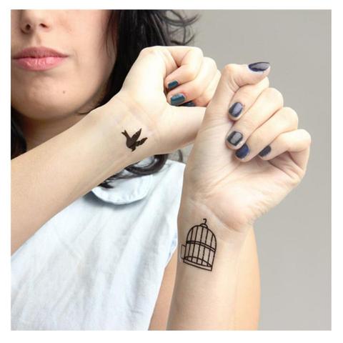 Tattoozzi Dimostrate il vostro amore con questi tatuaggi temporanei da fare in coppia!