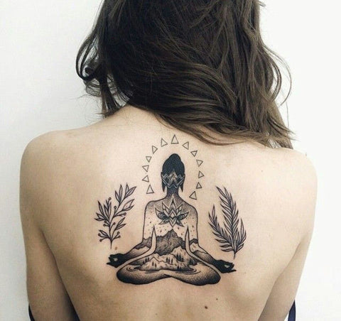 La serenità dei nostri meravigliosi tatuaggi temporanei di Buddha