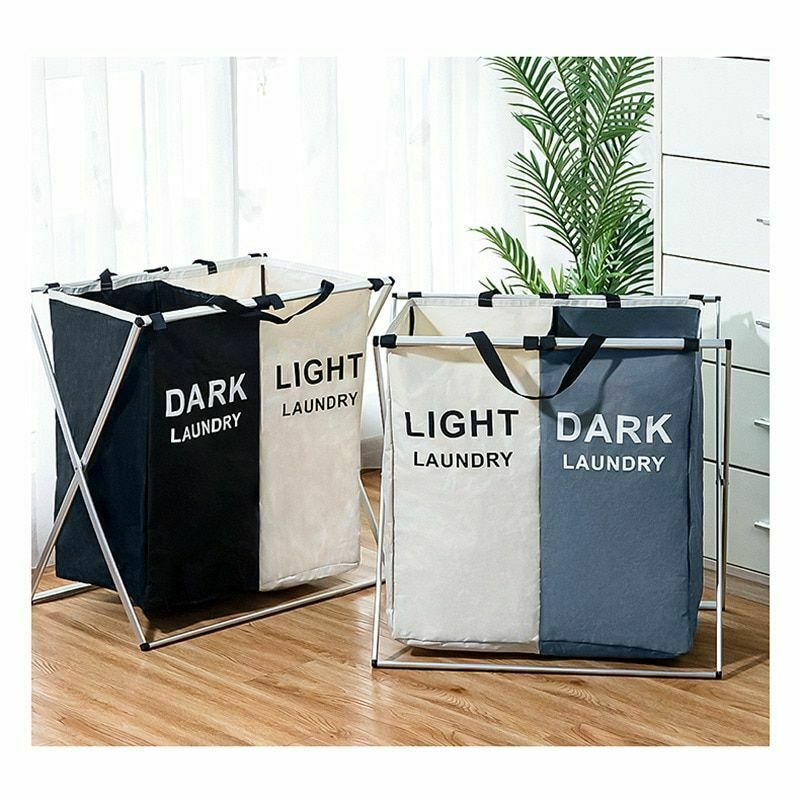 lights darks laundry hamper