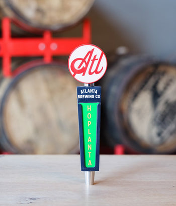 Atlanta Brewing custom wood tap handle