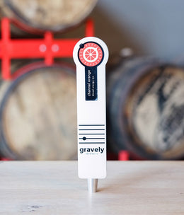 Gravely Brewing Company custom acrylic tap handle