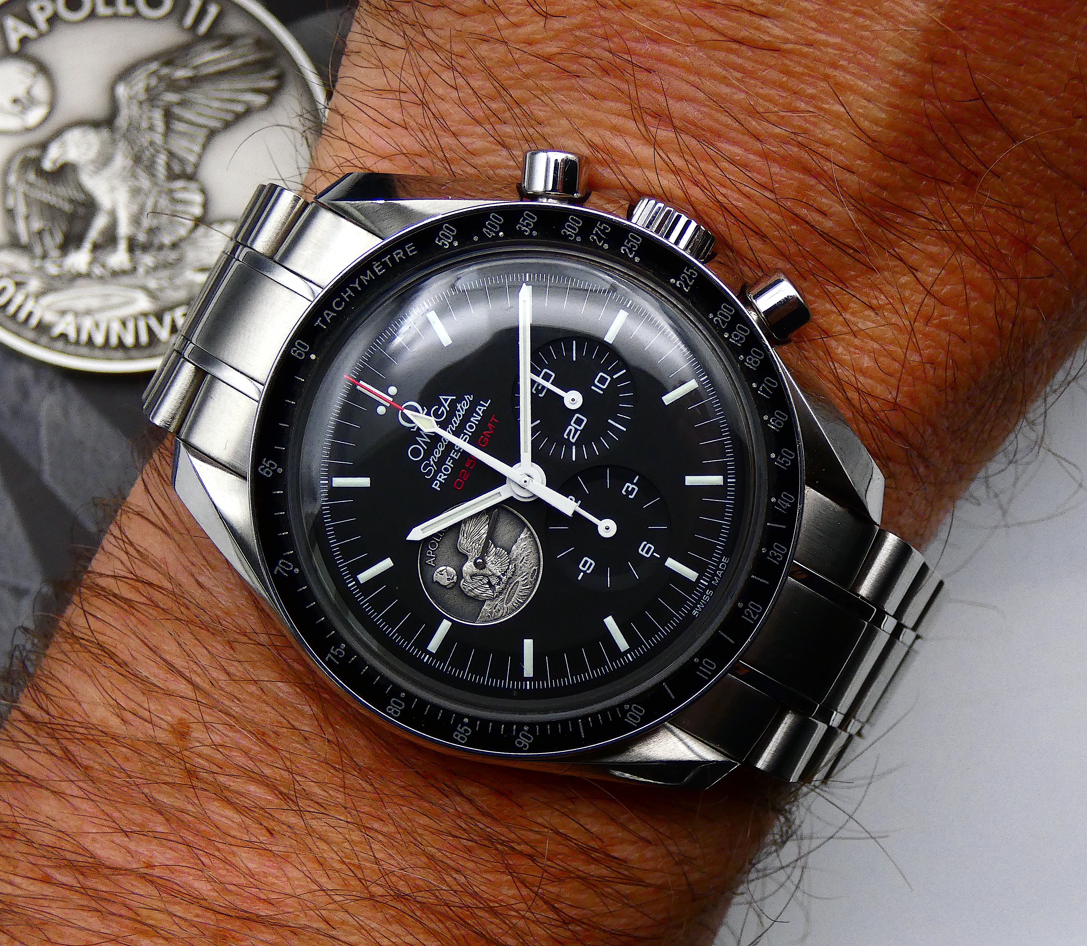 SOLD Omega Speedmaster Professional Moonwatch Apollo 11 full set