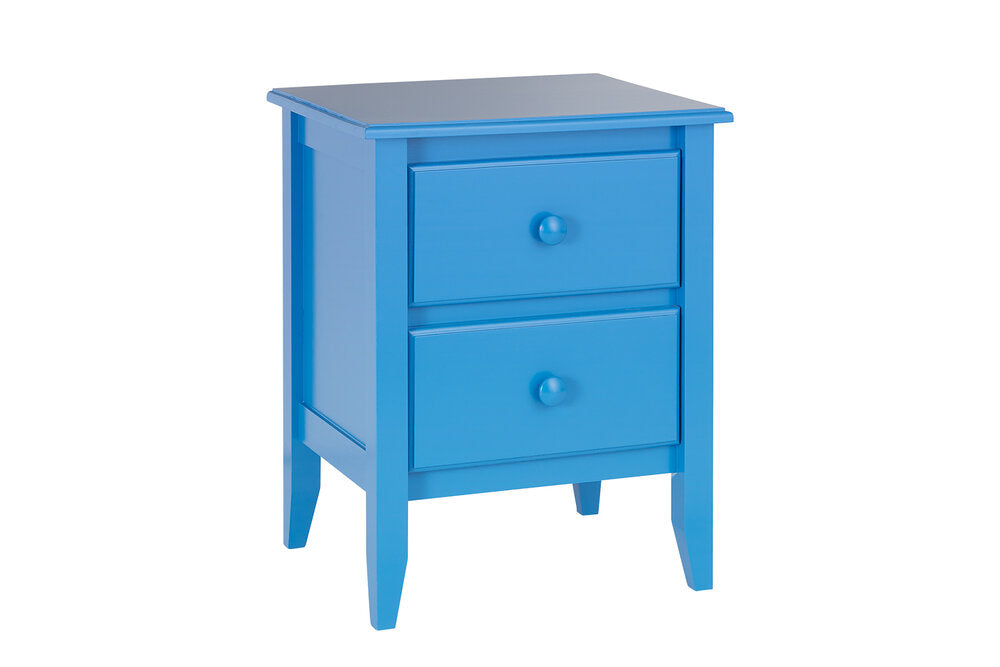 Handcrafted 2 Drawer Nightstand – Maine Woodworks