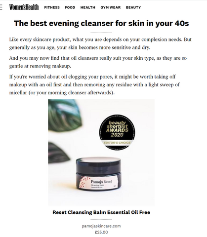 cruelty free cleansing balm oil cleanser soft organic cotton face cloth Six Steps to Adapt Your Skincare Routine in Your 40s Natural Anti Ageing Products sustainable skincare mini skincare kit vegan cruelty free skincare brands uk newcastle local business Solutions Pamoja Healthy Glowing Skin