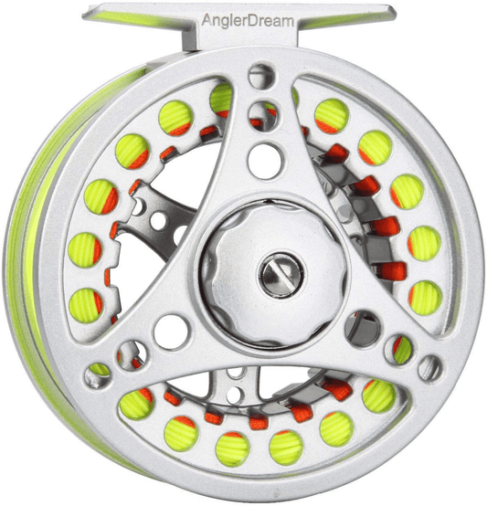 Maxcatch Large Arbor Fly Fishing Reel (3/4Wt 5/6Wt 7/8Wt) and Pre