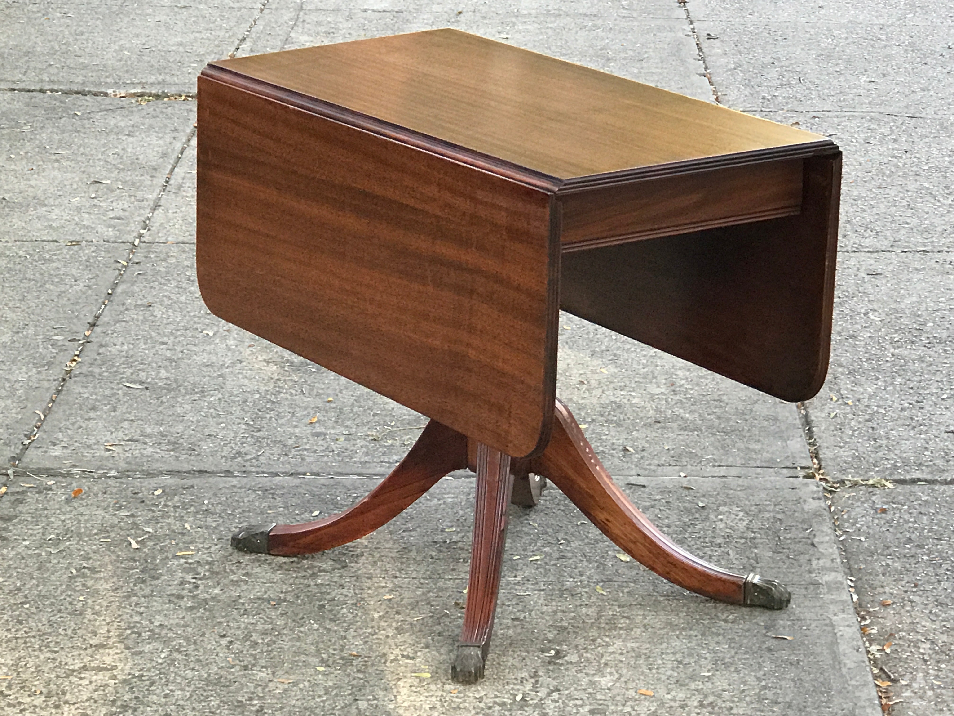 A Classic Drop Leaf Duncan Phyfe Dining Table I Like Mikes Mid Century Modern