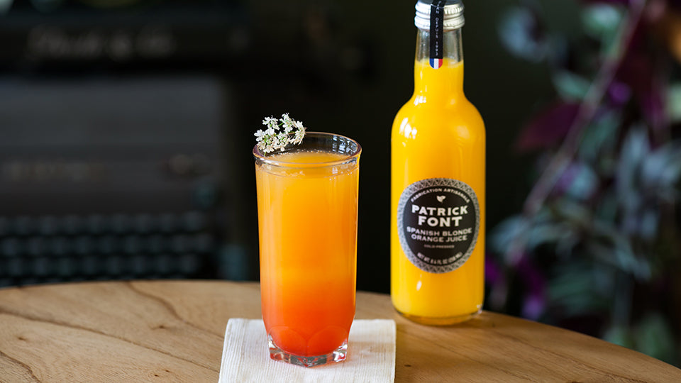 Spanish Blonde Orange Juice Cocktail
