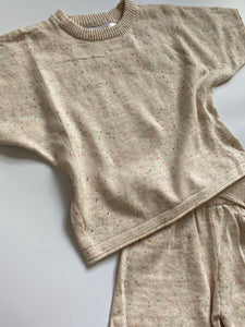 Sprinkle Knit Co-ord Slouch Tee