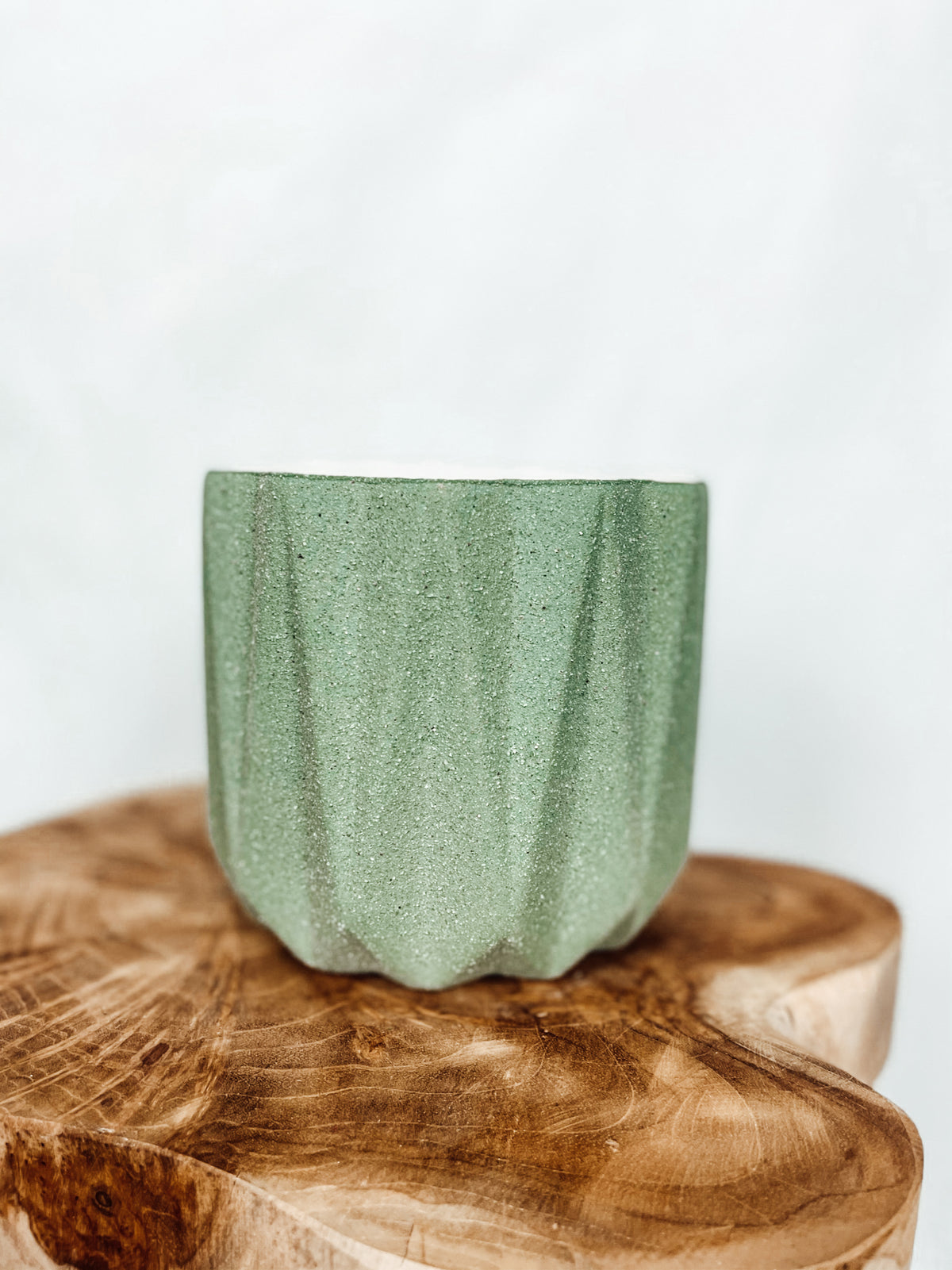 5.5&quot; Origami Cache Pot - Green or Berry
