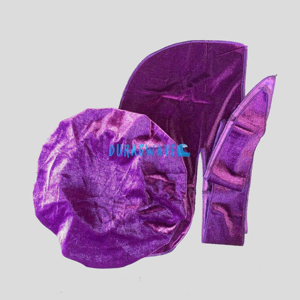 Matching Wholesale Satin Silk Custom Velvet Designer Bonnet and Durag Stain  for Men Set Silky Designs Vendor Durage Duragesic for Waves Cap Logo Long  Straps - China Durags and Durags and Bonnets