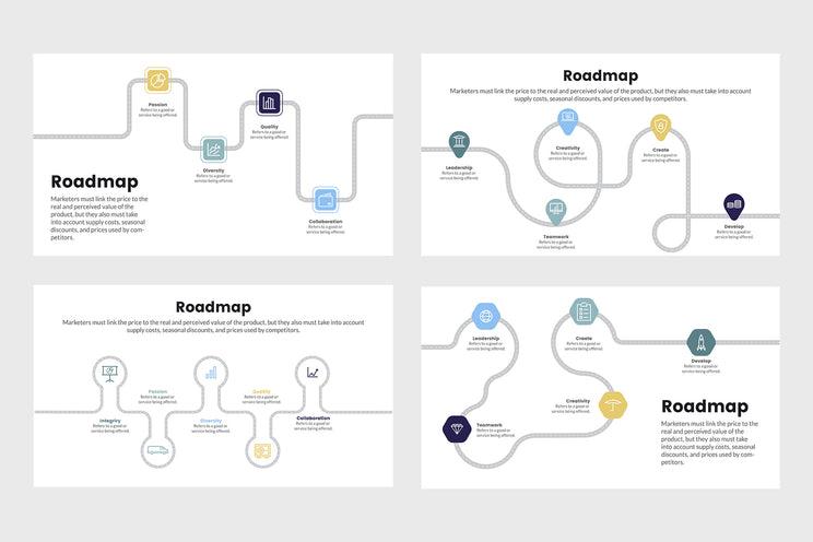 free roadmap infographic