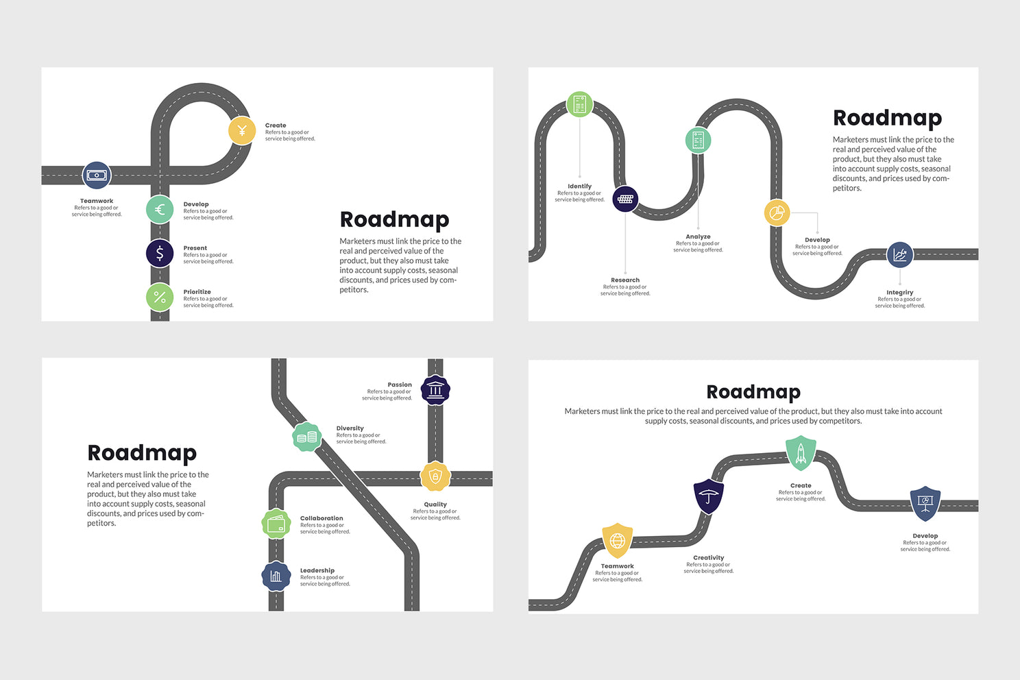 road map chart creator