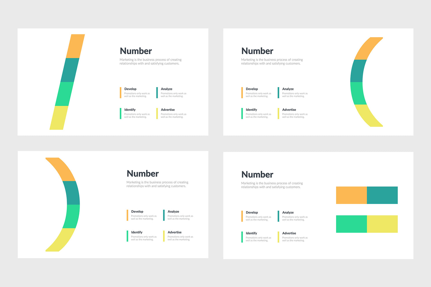 numbers infographic design