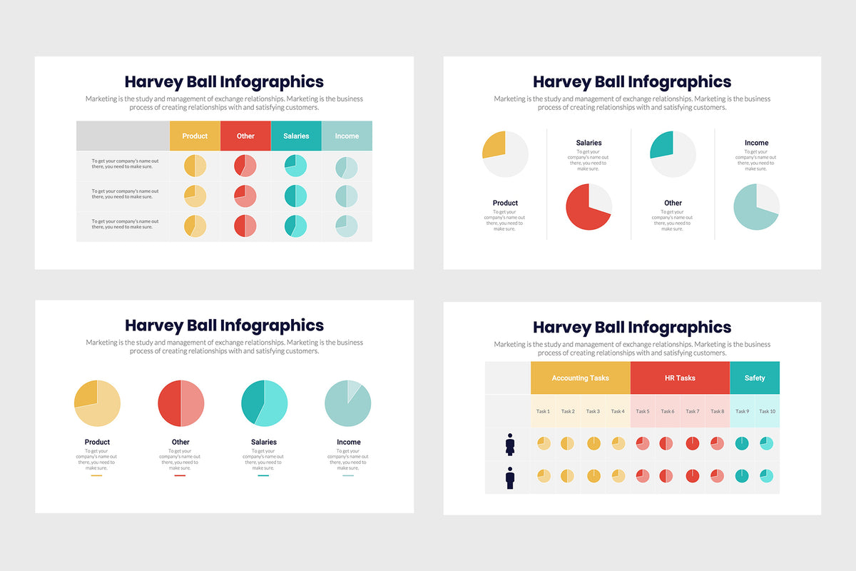 Harvey Ball Infographics – infograpify