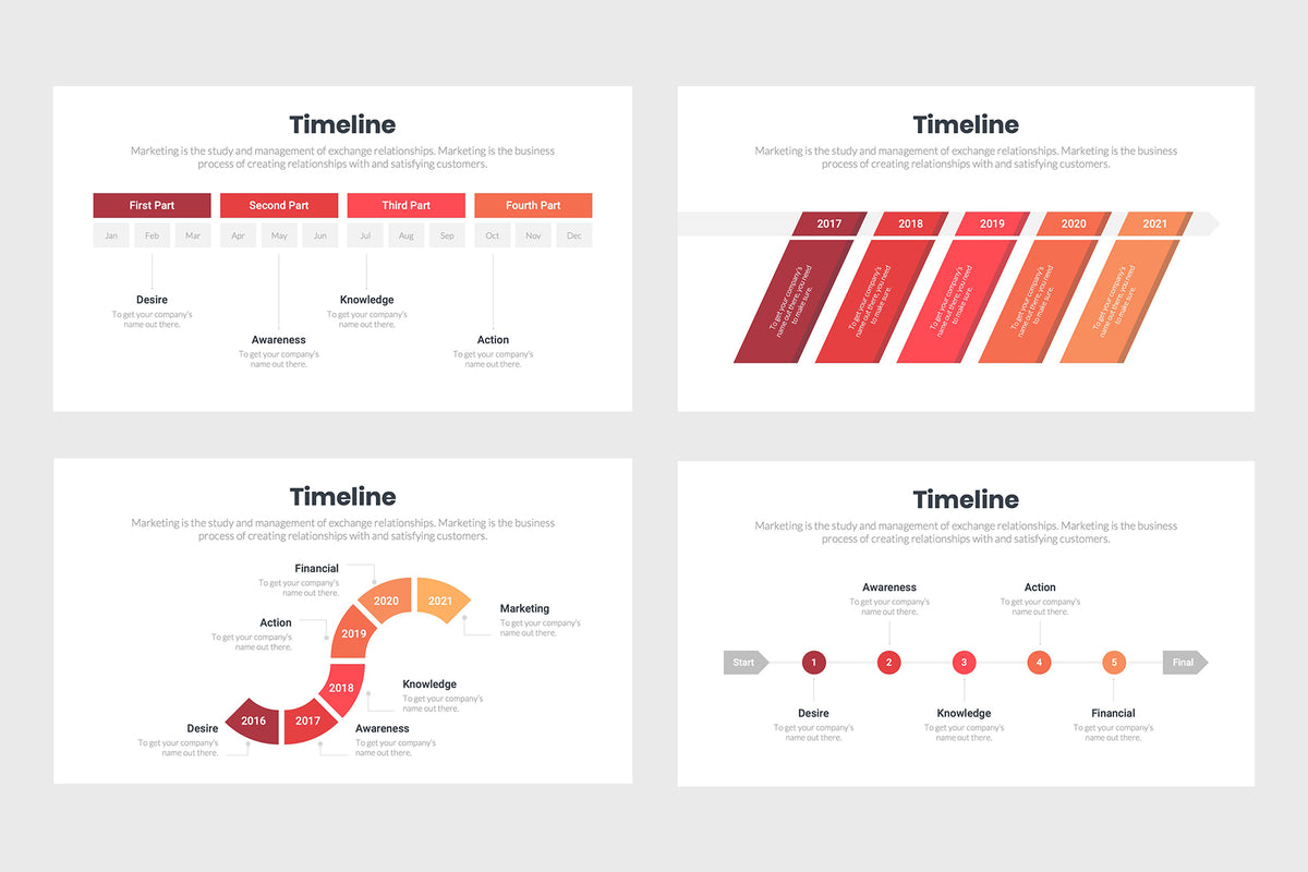 Timeline Infographics Template – infograpify