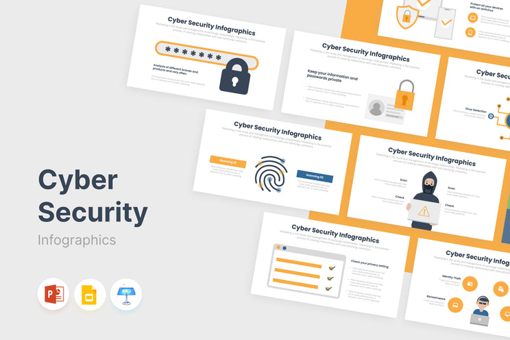 computer security cyber security infographic