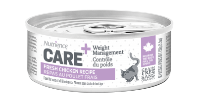 Nutrience Care Conserve Control Poids Nourriture Pour Chat Animauxbouffe