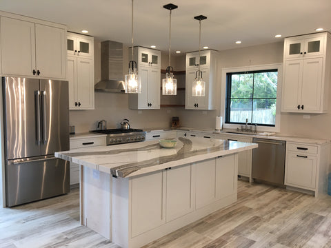 Kitchen Lighting is important. Let us help you find the right fixtures. 