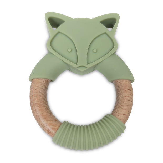 Fox Natural Bamboo Teething Ring