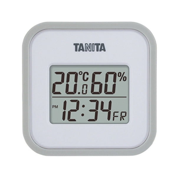 62%OFF!】 TANITA デジタル温湿度計 TT-558 グレー ecousarecycling.com