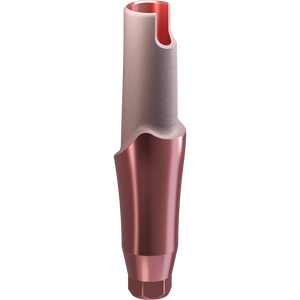 GENESIS ACTIVE™ Conical TiPink Straight Aesthetic Abutment, Concave Ø F 3.5, C 5.0 mm - Keystone Dental Group