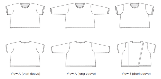 Hyde T-Shirt Sewing Pattern PDF – Muna and Broad