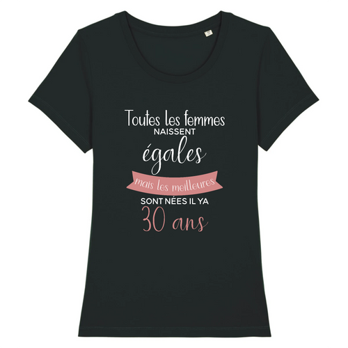 Tee-shirt 30 ans anniversaire femme humour