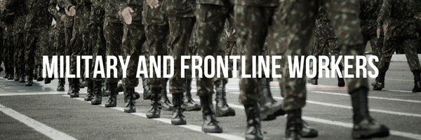 Discount on fitness equipment for military and frontline workers