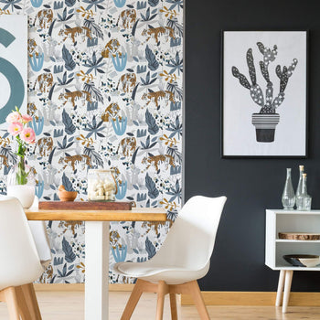 Wild Thing Wallpaper in Brights