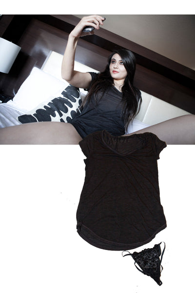 Sophia Jade Shirt And Panties From Her Shoot With Striplv Magazine Striplv 