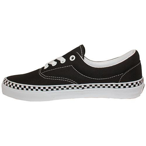 vans era checker foxing