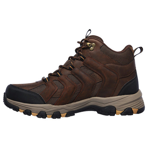 Skechers Waterproof Boots- 204076 - Brown - Greenes Shoes