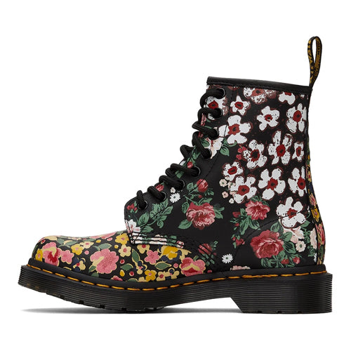 Dr Martens Ankle Boots -1460 Pascal Wanderlust Floral Multi - Greenes Shoes