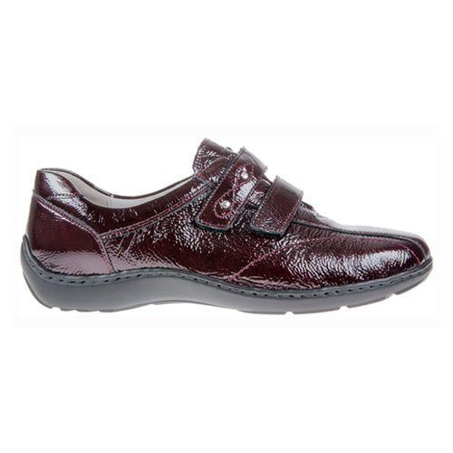 burgundy shoes wide fit