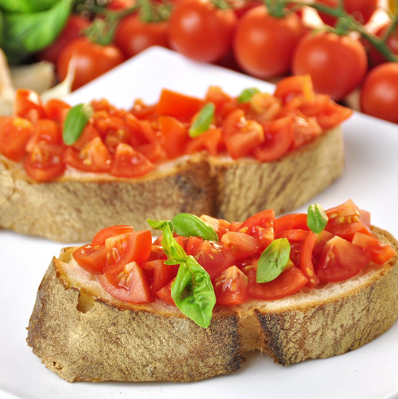  Bruschette al pomodoro